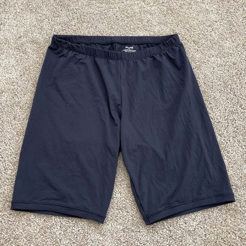 SKIMS Navy Blue "Fits Everybody" Biker Shorts